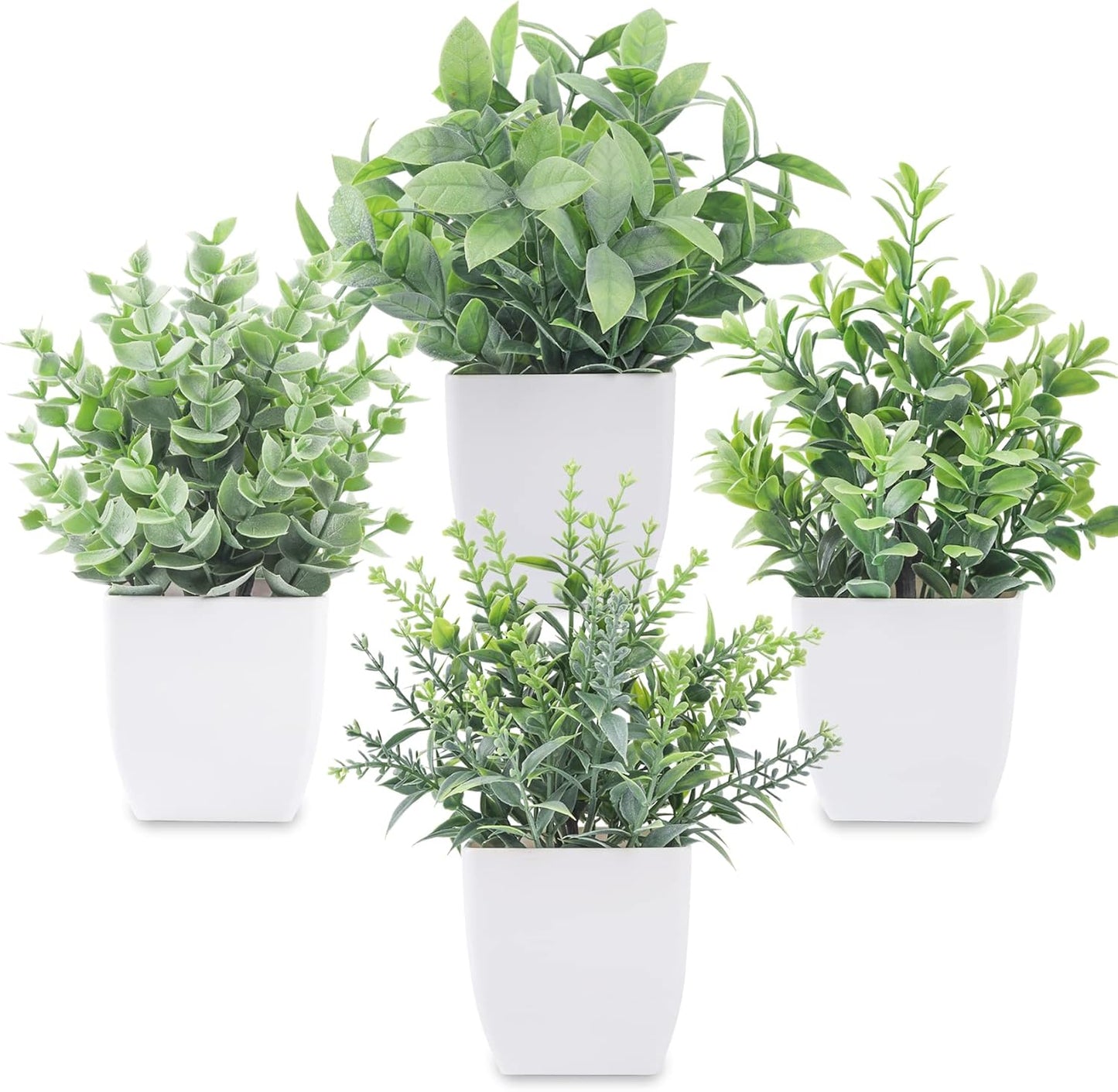 Der Rose 4 Pack Fake Plants
