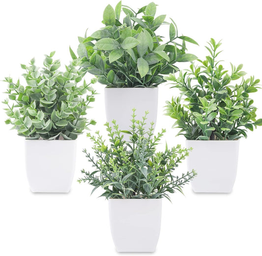 Der Rose 4 Pack Fake Plants