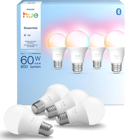 Philips Hue Essential Smart LED A19 Bulb