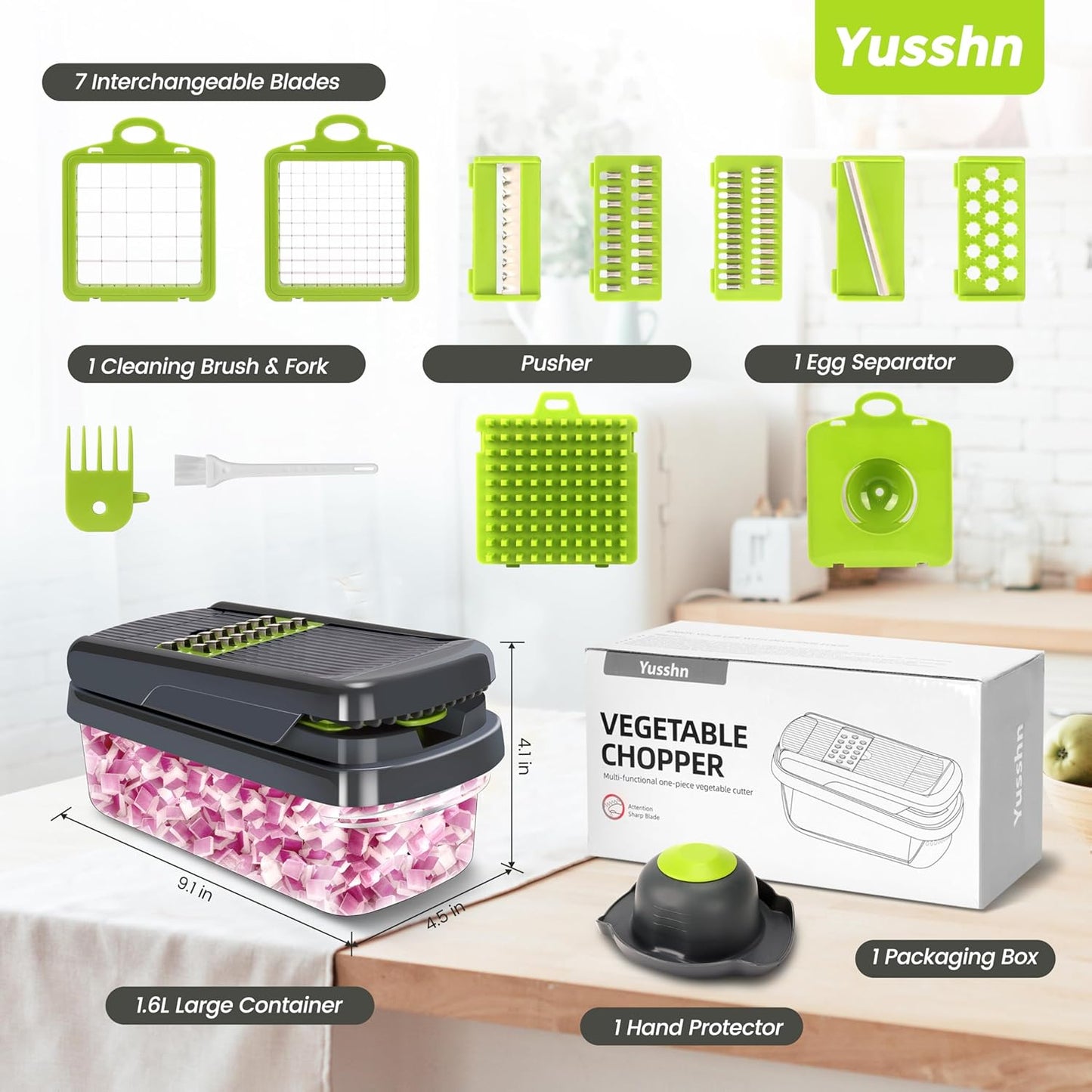 Yusshn Vegetable Chopper